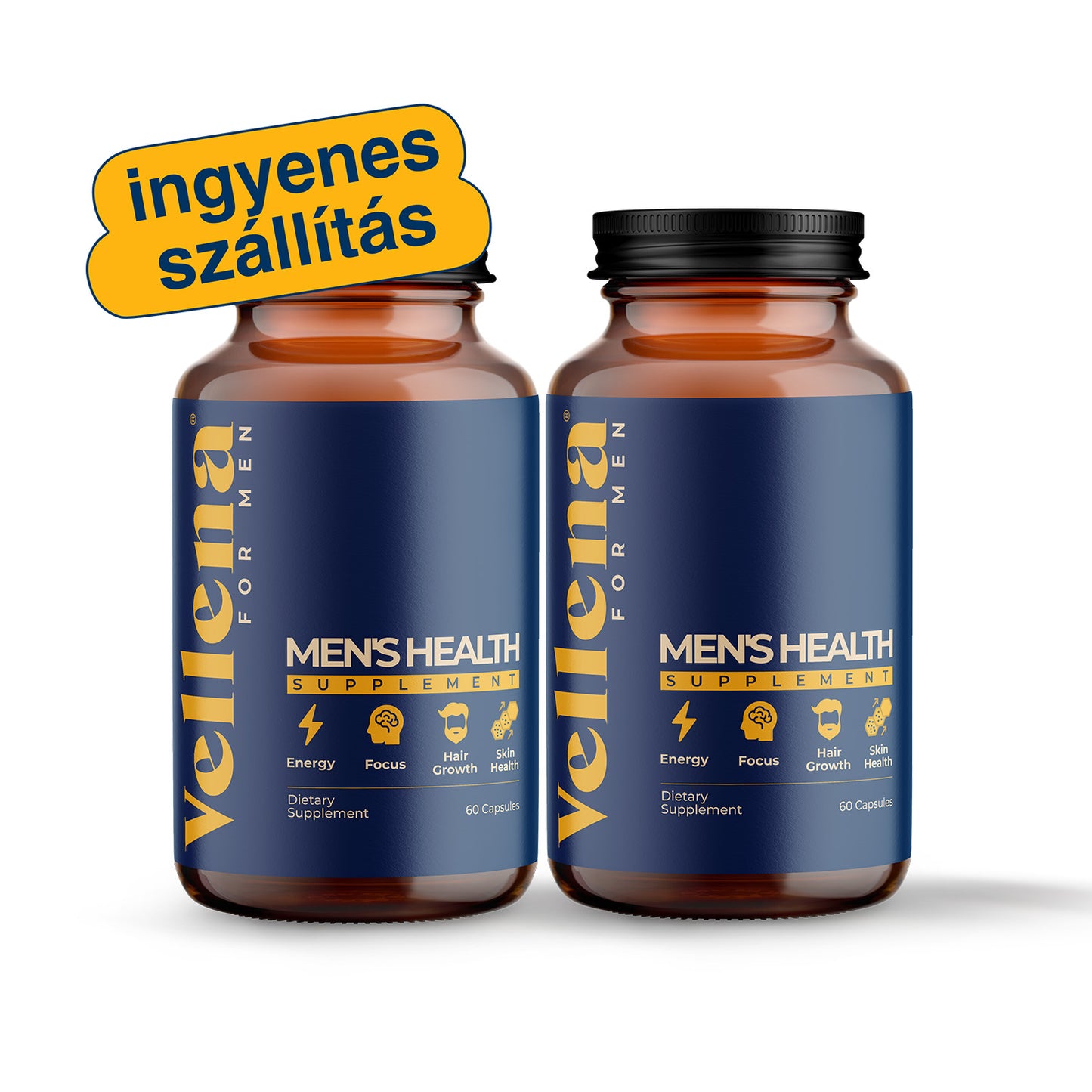Férfi egészség | Kapszulák 2 PACK | Vellena for Men