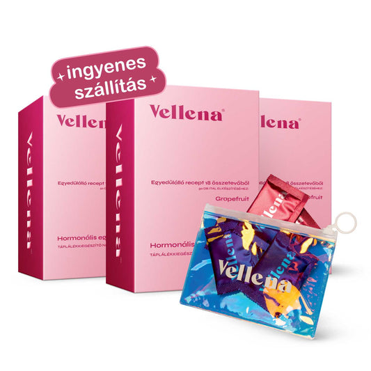 Hormonális egészség | ital nőknek 3 PACK + INGYENES táska | Grapefruit