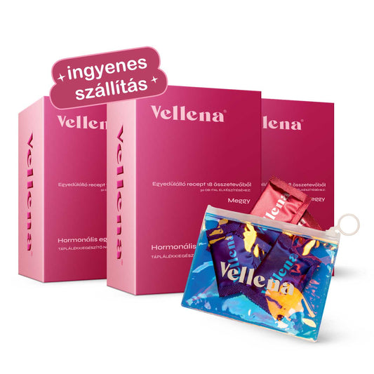 Hormonális egészség | ital nőknek 3 PACK + INGYENES táska | Meggy