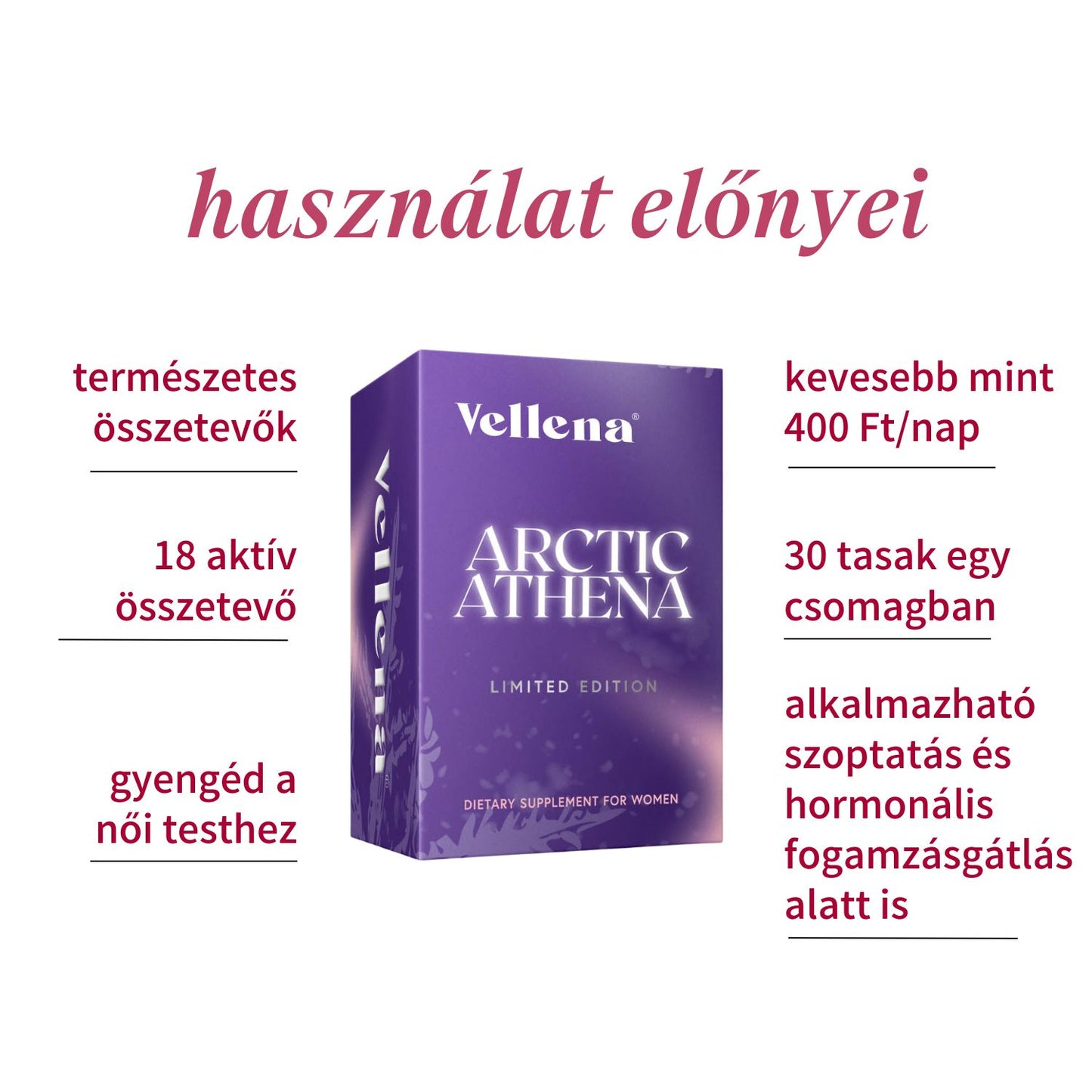Női Egészség | Ital | Alma Fahéj | Vellena