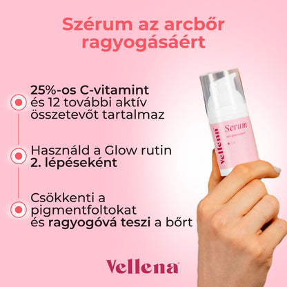Szérum az arcbőr ragyogásáért 30ml | Vellena