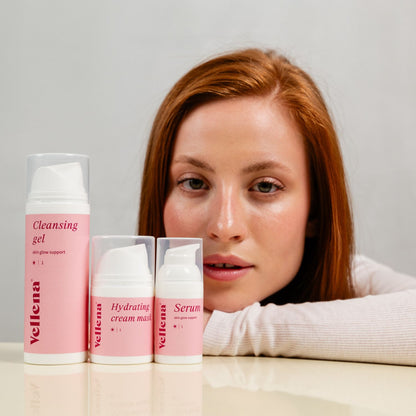 Glow készlet az arcbőr ragyogásáért | Vellena