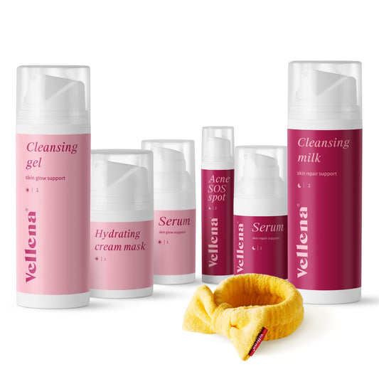 Glow + Repair készlet teljes körű bőrápoláshoz | Vellena