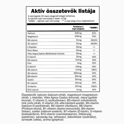 Női Egészség | Ital 3 PACK + INGYENES táska | Grapefruit | Vellena